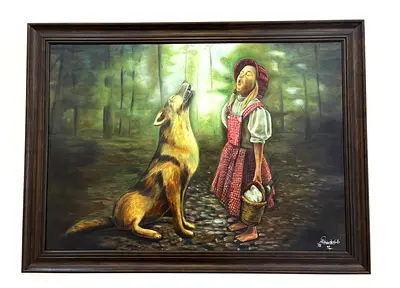 A beautiful and eye-catching oil painting