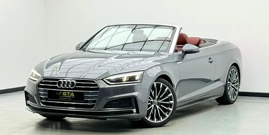 2018 Audi A5 40 TFSI Cabriolet, 2027 AAA Warranty, Full Audi Service History, Fully Loaded, GCC