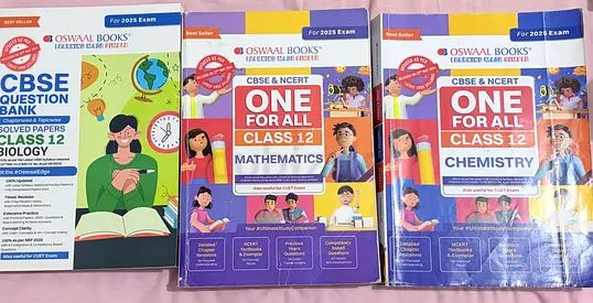 Oswaal guide for class 12 + Free question bank