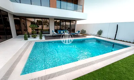 Installments over 7 years directly from the developer: Standalone villas with master bedrooms, ownership for Arabs only.