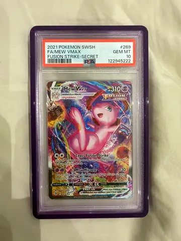 Pokemon Mew Vmax Psa 10