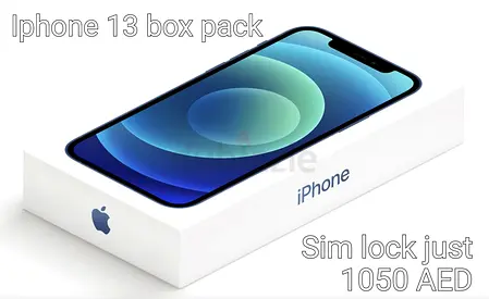 iPhone 13 box pack (sim lock) - comes with original box