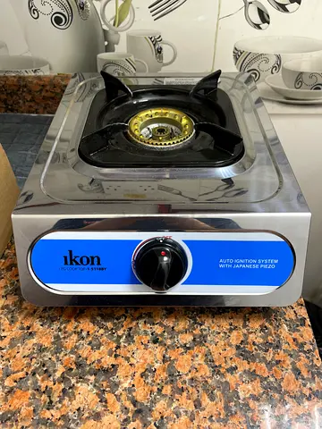 1 Burner Stove with LPG Tank, Hose and regulator