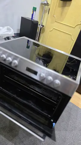 Electric Cooker with Ceramic Hob and Built-in Oven - Good Working Condition