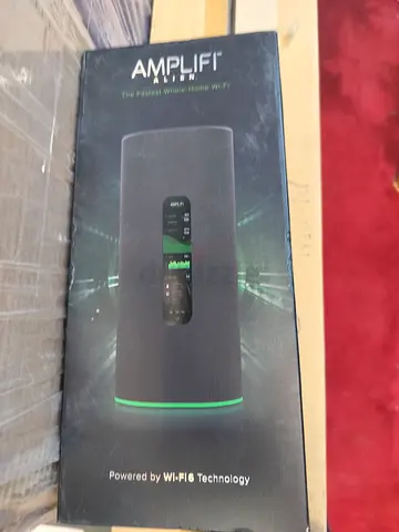 Brand New Ubiquiti AmpliFi Alien WiFi 6 Router - Tri-Band, Touchscreen Display, Multiple Radios, Gig