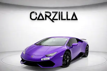 Lamborghini Huracan LP610 2016 - Purple Exterior with Black interior