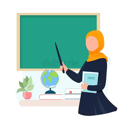 معلمة عربي وانجليزي Arabic and English teacher