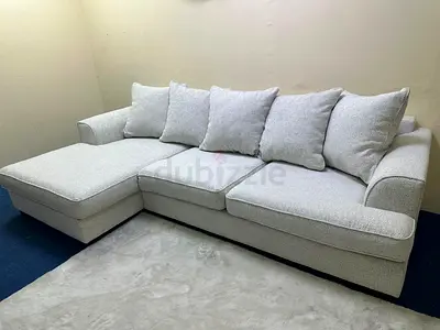 As perfect condition the one brand Kingston lshape sofa