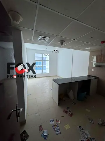 One bedroom and living room for annual rent in Ajman, Al Nuaimiya 3 location, in City Towers. Free