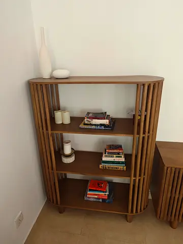 PAN Home ETERNA Solid Wood Bookshelf – Quick Sale