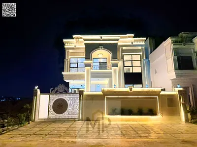 Classic Design Villa| ajman| al helio 1| 5 master rooms, majlis, 2 halls, maid room, roof| freehold | 0 registration fees | negotiable price.