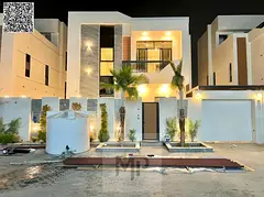 Luxury villa for sale in Al Bahia - elegant design featuring 6 spacious bedrooms and ultra-luxurious
