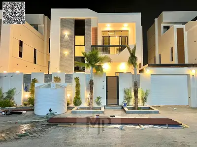 Luxury villa for sale in Al Bahia - elegant design featuring 6 spacious bedrooms and ultra-luxurious finishes in a quiet and strategic location in Ajm