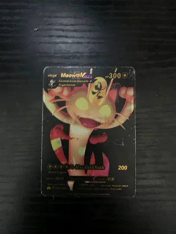 Meowth Vmax Pokémon card