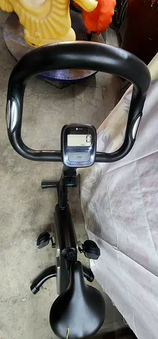 Used Home Upright Exercise Bike with LCD Console - Good Condition
