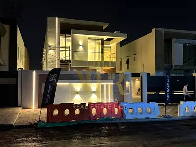 فيلا بالروضه 3 طابقين5 غرف بسعر مميز شامل الكهرباء والمياه و المكيفات في أرقي مناطق عجمان تملك حر لجميع الجنسيات