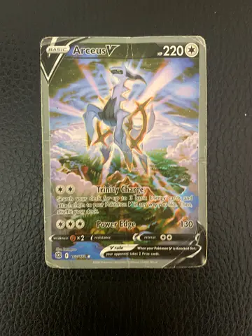 Arceus V Pokémon card