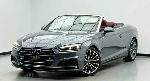 2018 Audi A5 40 TFSI Cabriolet, 2027 AAA Warranty, Full Audi Service History, Fully Loaded, GCC