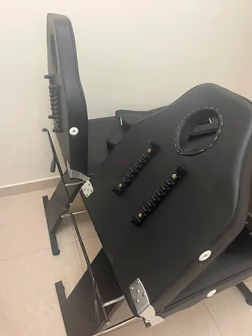 Portable Black Massage Table - Foldable  Adjustable