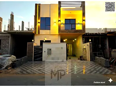 Townhouse for sale at ajman| al helio2 area| 3 master rooms, majlis, hall, maid room, roof | freehold | 0 registration fees.