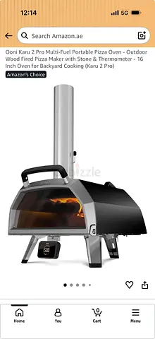 Ooni Karu 2 Pro Portable Outdoor Wood-Fired Pizza Oven (16)