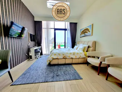 A Very Nice Furnished Studio | Burj khalifa View | High Floor | 04 Cheques Payment