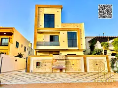 🏡 Luxury 6 Master Bedroom Villa with Roof &amp; Pool for Sale in Al Amerah – Ajman | 🧾 Fees 