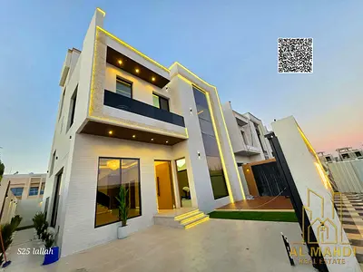 Luxury Villa for Sale in Al Zahya Ajman | 5 Master BR + Roof | Registration Included | Water & Electricity Included | Direct from Owner