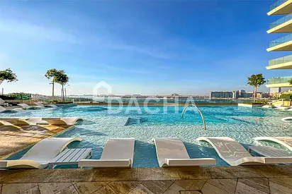 Premium | VACANT | Spacious Balcony | Palm View
