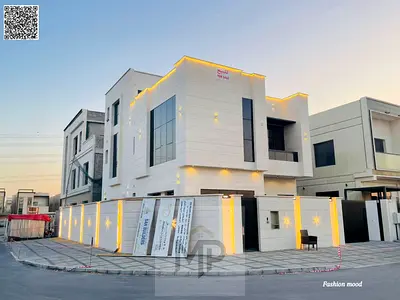 فيلا( زاويه ) للبيع بعجمان| منطقة الياسمين| 6 غرف ومجلس وصاله وغرفة خادمة ورووف | تملك حر| السعر شامل الماء والكهرباء والمكيف المركزى.