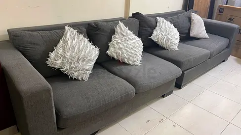 Home Center 4 seater big sofa (corner sofa)