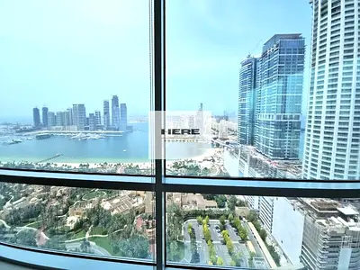 Marina and Palm Views| Spacious Office | Chiller Free