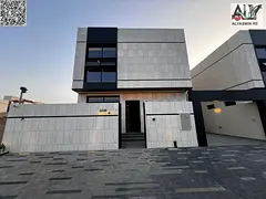 Luxury villa for sale in Al Bahia – Ajman | 6 master bedrooms + majlis + 3 living rooms + maid'