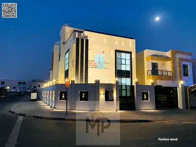 Corner Villa for sale | ajman| al zahia area | 5 master rooms, majlis, hall, maid room, roof| freehold | negotiable price.