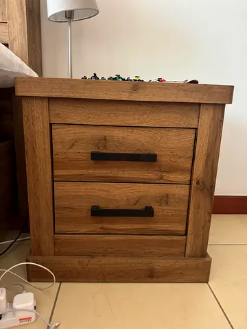 4x Nightstand / Bedside Table with Two Drawers amazing fo bedrooms