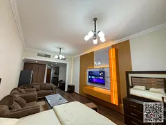 A golden opportunity! Luxurious, fully furnished studio apartment for monthly rent in Ajman One Towe