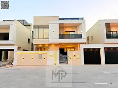 Villa for sale | ajman| al zahia area | 5 master rooms, majlis, 2 halls, maid room| freehold | price