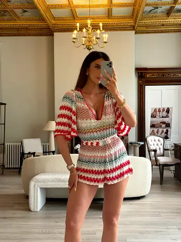 AUTHENTIC MISSONI PLAYSUIT (SIZE 40/UK 8)