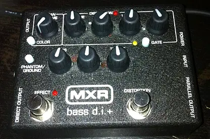 Mxr bass preamp