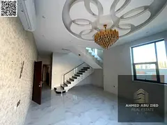 5 master bedrooms, large living room, Arabic majlis, spacious kitchen, 6 bathrooms, super deluxe fin