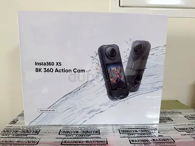 Insta360 X5 8K 360 Action Camera - Sealed Box Essential Bundle