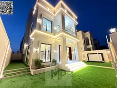 A luxurious villa with a modern design, high-end finishes, and a garden, all at a price that include