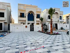 Classic Design Villa|ajman|al helio1|6 master rooms, majlis, 2 halls, maid room, roof| freehold | ne