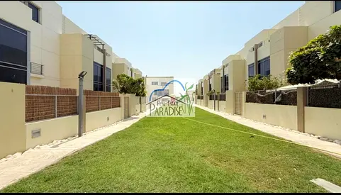 away from fly zone/private entrance 4 bedroom all master/tv lounge / parking for 4/maids room/living & dinning/private swimming poolfor rent in mirdif