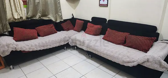 L shape sofa set 7 seater