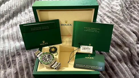 ROLEX watch ( SUBMARINER / STARBUCKS ) Original 2026 model with PPF