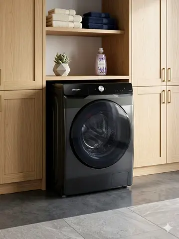 Samsung Front Load 16kg dryer - Dark Grey, (Good Condition)