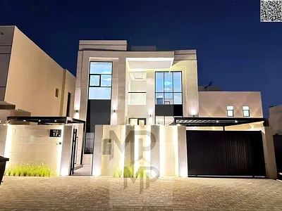 فرصتك لامتلاك فيلا جاهزه للسكن وقريبه من جميع الخدمات بتصميمات فاخره جدا فيلا فاخرة للبيع في منطقة الزاهية – عجمان تقدم هذه الفيلا تصميمًا عصريًا يجمع