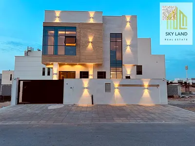 Your dream villa for sale in Al Bahia, Ajman - including registration fees, water, and electricity - personalized finishing and a good discount for ca