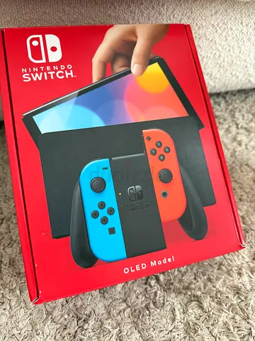 Nintendo Switch OLED Model with Neon Joy-Con - Boxed